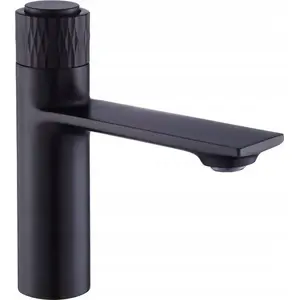 Bathroom sink faucet Vendita TORKU Czarna — single-handle black basin mixer