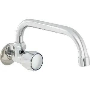 Настенный смеситель для умывальника EXEC BM508C хром
