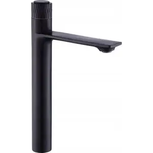 Faucet Vendita TORKU Wysoka Czarn — high spout washbasin mixer, black finish
