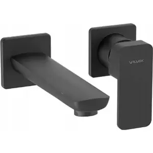 Смеситель для раковины Valvex 2455980 Loft Black — встроенный однорычажный кран
