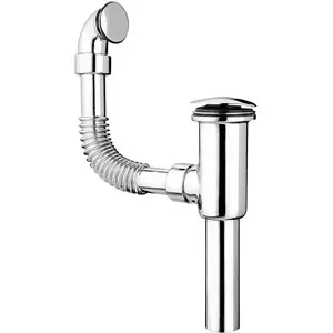 Клик-клак донный клапан McAlpine DECCOCL-CB 5/4" большой хром автоматический