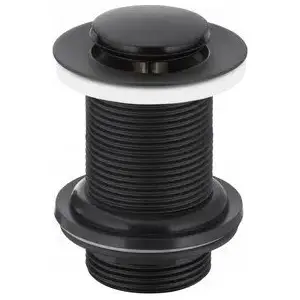 Washbasin Pop-Up Waste kfa² SPUST UMYWALKOWY 660-353-81 small click-clack no overflow black