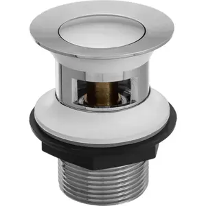Automatic click-clack drain 5/4" small chrome INVENA SC-B1-027