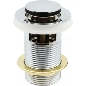 Drain plug Hydroland automatic click-clack 5/4" small chrome