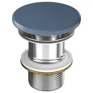 Sink Plug CERSANIT ceramic blue matte without overflow COAR1010537022