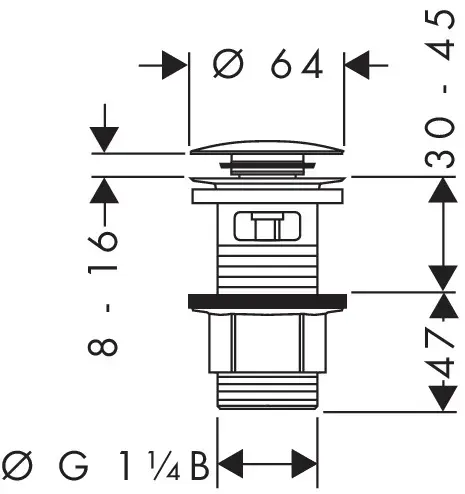 Сифон hansgrohe 50105000 Photo 2