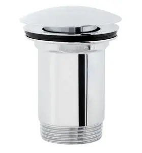 Omnires A706 CR Washbasin Waste Drain Body Chrome Plastic Stainless Steel 1.25"