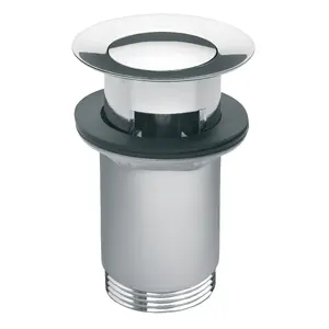 Automatic click-clack pop-up waste 5/4" small chrome FERRO S283