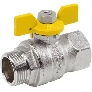 Газовый шаровой кран ARCO MINO 2000 1" W-Z с бабочковым приводом, модель M1132CR