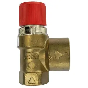 Drošības vārsts Husty 3/4" 6 bar — spiediena atvieglošanas vārsts santehnikai