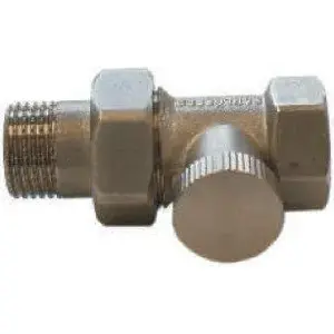 Обратный клапан SCHLOSSER прямой DN10 3/8"×3/8" никелированный модель 601300003