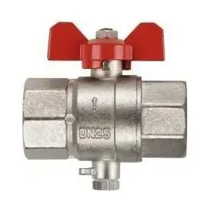 Ball valve B_METERS V-15 G1/2" (ZKV-15) — G1/2" threaded shut-off valve