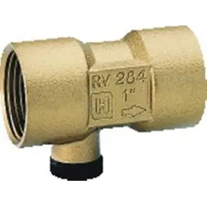 Обратный клапан с защитой от обратного потока Honeywell RV284-1/2A, 1/2" внутренняя резьба