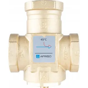 Thermostatic valve Afriso ATV 553 DN32 Rp1 1/4" kvs 9 45°C