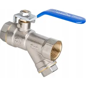 Запорный клапан с фильтром INVENA ZK-32-F20 DN-20 (20 мм)