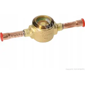 Sight glass DANFOSS SGP 6s N FxF — 6 mm bore, soldered (ODF x ODF)