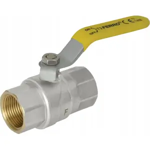 Gas ball valve FERRO G61 KGN4 1 1/4" female-female, gas service