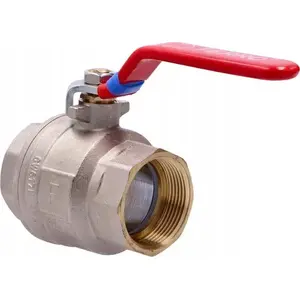 Кран шаровый FERRO KFP5 для воды с ручкой 1 1/2" внутренняя- внутренняя, F-POWER (KFP5)