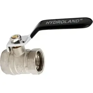 Кран шаровой с ручкой и уплотнителем Hydroland ZKWD-65 5/2" - резьбовой 5/2 дюйма