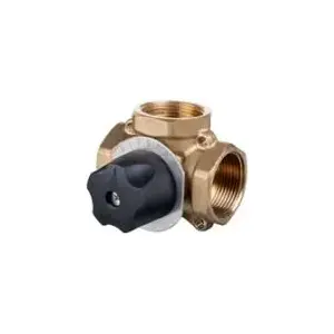 Three-way mixing valve INVENA CM-03-025 1" for hydronic systems
