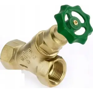 Кутовый запорный клапан GEBO BV150120 PN16 DN20 (3/4")