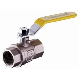 Ball valve kfa² 730-110-32 threaded 5/4" gas connection