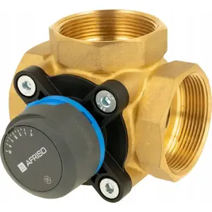 Three-way rotary mixing valve Afriso ARV 387 Vario ProClick DN50 Rp2" Kvs 17–50