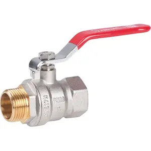 Ball valve (water) Perfexim WZ DN15 reinforced handle PHA-003 G1/2