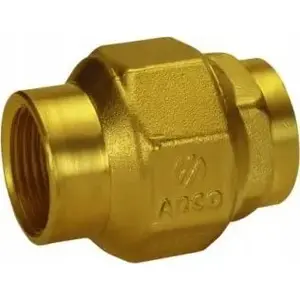 Обратный клапан ARCO 191203 грибковый антинакипный, 1/2" внутр. резьба x 1/2" внутр. резьба