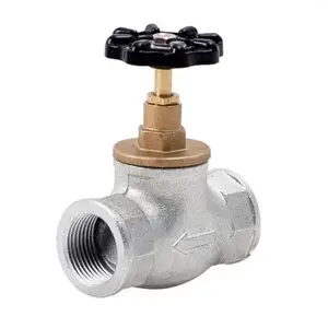 Прямой проходной клапан Perfexim 3/4" чугунный оцинкованный PN10 DN20