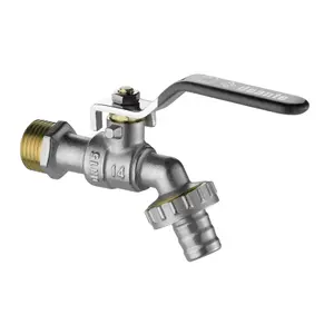 Кран запорный угловой deante VFA 152L G1/2" хром — запорный вентиль для сантехники
