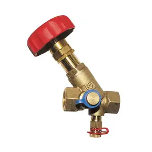 Regulating valve with measuring ports Herz STROMAX-M 1/2" (model 1 4117 51)