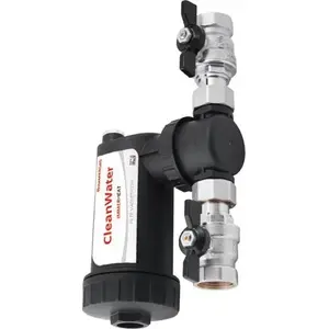 Магнитный фильтр Immergas CleanWater с запорными клапанами G 1"
