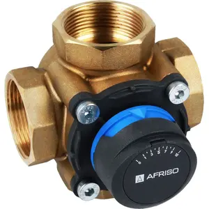 Maisījuma vārsts Afriso ARV 486 ProClick 4-ceļu rotējošs DN40 Rp1 1/2" Kvs 25