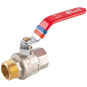 Кран шаровый с рычагом FERRO R023407012 3/4" с внутренней резьбой