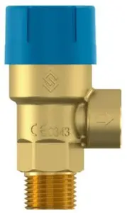 Запорный предохранительный клапан Prescor sikker.vent 6 Bar 3/4 - Usorteret Prescor B R3/4'' x Rp3/4'' 6.0 bar