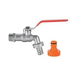 Tap valve Unimet Milenium 3/4" DN20 with hose end and quick coupling (H/ZW-64-S20)