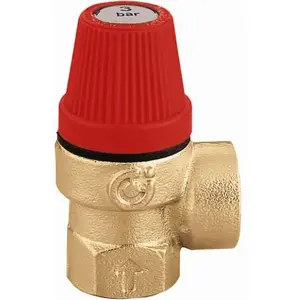 Safety Relief Valve CALEFFI 3/4" 3.5 bar (model 311535)