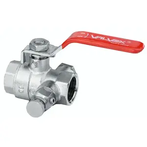 Шаровый сливной кран Valvex ONYX 1" модель 1454650