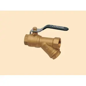 Water ball valve Hydroland TYTAN 1" with filter ZKWF-25-WW