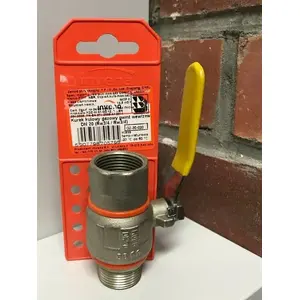 Газовый запорный клапан INVENA GZ-30-020 DN‑20