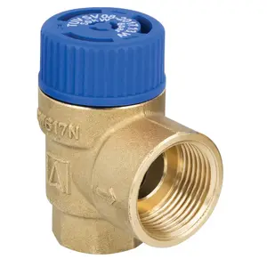 Drošības vārsts Afriso MSW karstā ūdens tvertnēm 10 bar Rp3/4" x Rp1" (modelis 42427)