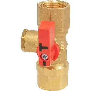 Pressure shut-off valve Afriso AMC 2-way, 2x female G1/2, PN25