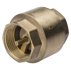 Обратный клапан FERRO ZZM1 с латунным запирающим элементом 1/2" для водоснабжения