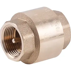 Обратный клапан с грибковым затвором из латуни Perfexim 3/2" (04-020-0400-000)