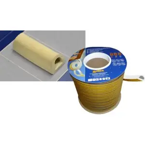 Blīvējuma gumijas lenta Stomil Sanok 12×10 mm brūna, ruļļa garums 50 m (SADSDG-05422-050)