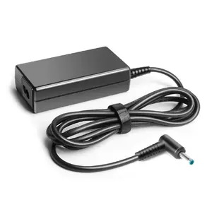 Origin 65W AC adapter for HP, EU plug, 4.5mm connector, 100–240V, indoor, black