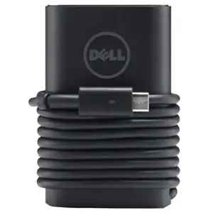 Адаптер питания Dell 14P3N USB-C 90 Вт для ноутбука, для использования в помещении, чёрный, кабель 1 м, 66×22 мм