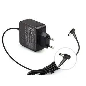 Адаптер/инвертор MicroSpareparts Mobile MSPT2050 — для дома 45 Вт, вход 110–230 В, разъём 5.5×2.5 мм, 2.37 А, чёрный