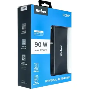 Laptop power adapter Partner Tele.com 90 W 20 V LEC-KOM0939-90
